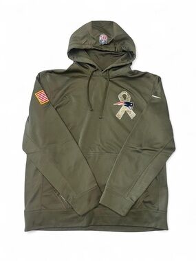 Nike New England Patriots Salute to Service Large Hoodie